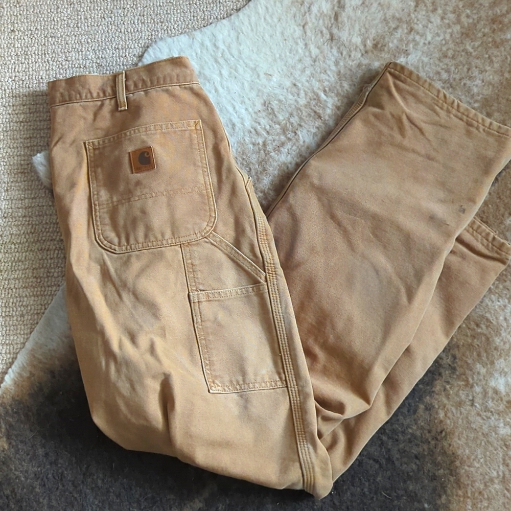 Men's Lined Carhartt Jeans
